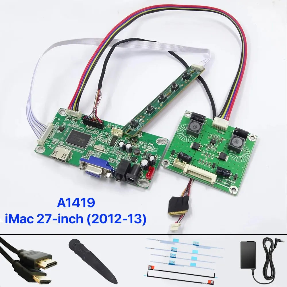 27” Display Driver Board – Convert iMac 27” (2012–2013) into an external 2K monitor